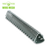 304 316 316L Frozen Mechanical Balanced Weave Edelstahl-Metallkettenf&ouml;rderb&auml;nder