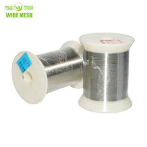 0,04 mm 40 micron 304 316 304L 316L Filo di acciaio inossidabile Filo metallico Micro filo Filo sottile 