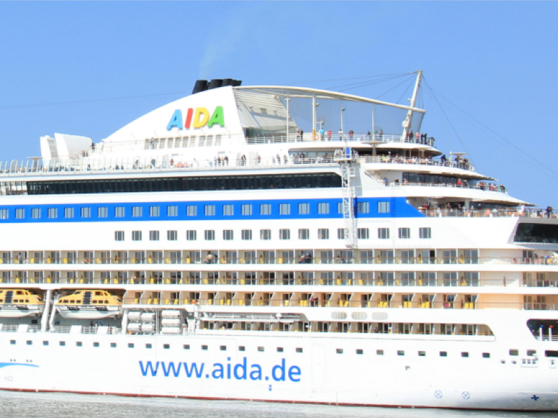 Nave da crociera AlDA, cantiere navale Mayer, Germania