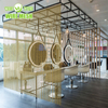 Aluminium- oder Edelstahl-Metallvorhang-Masche-Kettenglied-Masche-dekoratives Metallmasche